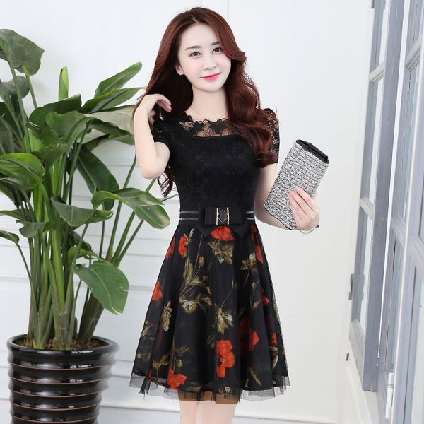 2021 new clothing floral women holl bow-knot vestido blue summer es casual short sleeve woman lace fyy472 a89z, Black;gray
2021 new clothing floral women holl bow-knot vestido blue summer es casual short sleeve woman lace fyy472 a89z, Black;gray