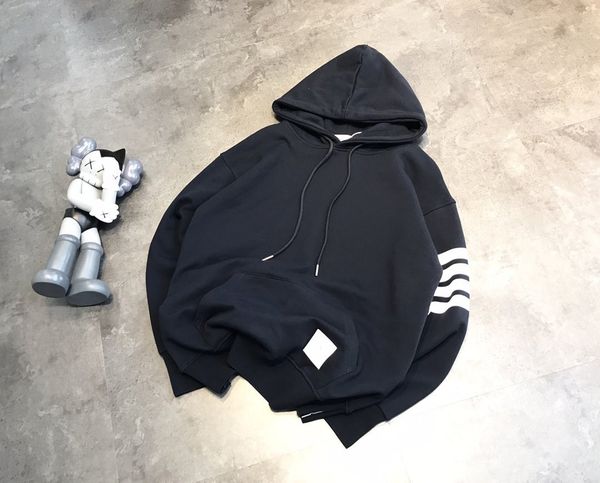 hoodies t shirt men's and women's tb classic yarn dyed four bar hooded sweater, Black
hoodies t shirt men's and women's tb classic yarn dyed four bar hooded sweater, Black