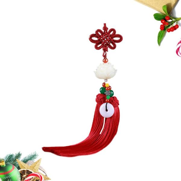 interior decorations tassel car hanging decor chinese knot pendant ornament for vehicle truck (red)
interior decorations tassel car hanging decor chinese knot pendant ornament for vehicle truck (red)