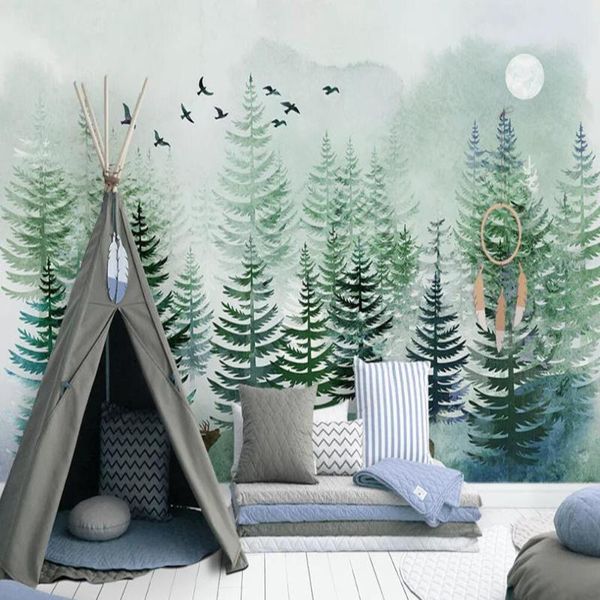 wallpapers milofi custom 3d wallpaper mural nordic hand-painted pine forest elk background wall living room bedroom decoration painting wal
wallpapers milofi custom 3d wallpaper mural nordic hand-painted pine forest elk background wall living room bedroom decoration painting wal