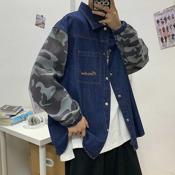 men's jackets japan style spring autumn fashion casual denim jacket streetwear clothes gvp9 tcf3, Black;brown
men's jackets japan style spring autumn fashion casual denim jacket streetwear clothes gvp9 tcf3, Black;brown