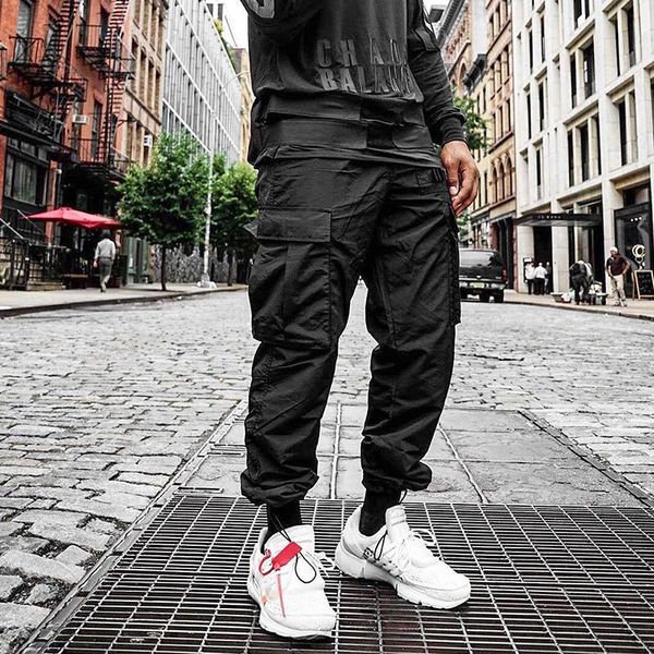 men's pants gaojiechao brand overalls sports gym fitness training solid tactical jogging multi pocke, Black
men's pants gaojiechao brand overalls sports gym fitness training solid tactical jogging multi pocke, Black