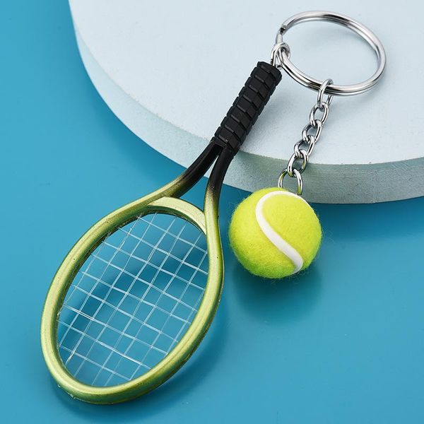 keychains creative sport mini tennis racket pendant keychain keyring key chain ring finder holer accessories gifts for women man, Silver
keychains creative sport mini tennis racket pendant keychain keyring key chain ring finder holer accessories gifts for women man, Silver