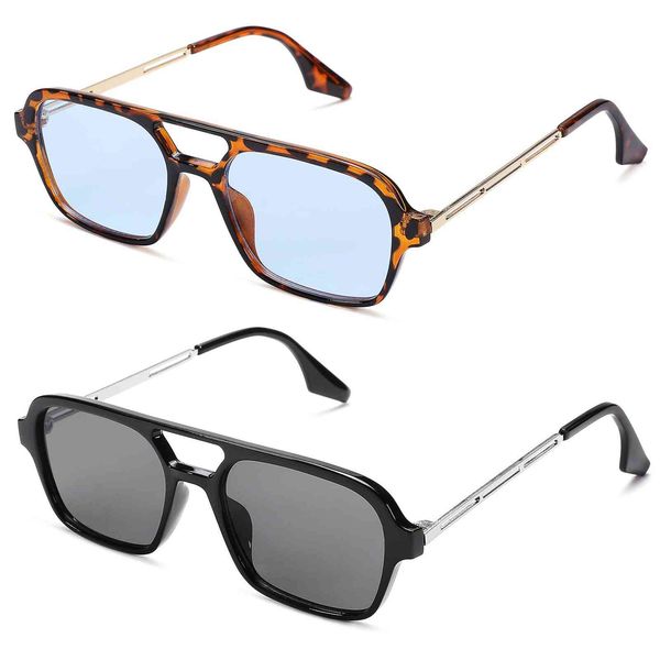 retro double bri women sunglass fashion pink gradient eyewear trending hollow leopard blue sunglass men shadj2fu, White;black
retro double bri women sunglass fashion pink gradient eyewear trending hollow leopard blue sunglass men shadj2fu, White;black