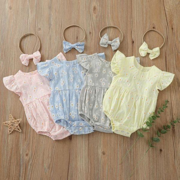 jumpsuits baby girls rompers summer toddler born infant clothes floral print sleeve romper headband cotton outfits, Blue
jumpsuits baby girls rompers summer toddler born infant clothes floral print sleeve romper headband cotton outfits, Blue