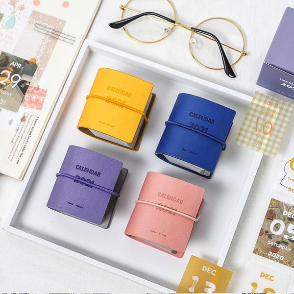 2121new one page a day surprise mini desk calendar notebook calendar notepad tearable hand account sheep leather soft leather, Purple;pink 
2121new one page a day surprise mini desk calendar notebook calendar notepad tearable hand account sheep leather soft leather, Purple;pink