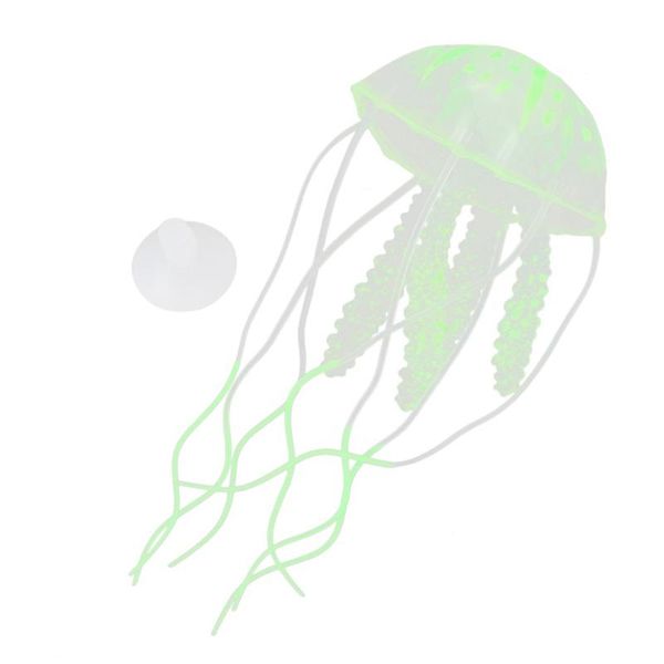 ire green glowing effect artificial fake jellyfish for fish tank decoration ornament 
ire green glowing effect artificial fake jellyfish for fish tank decoration ornament