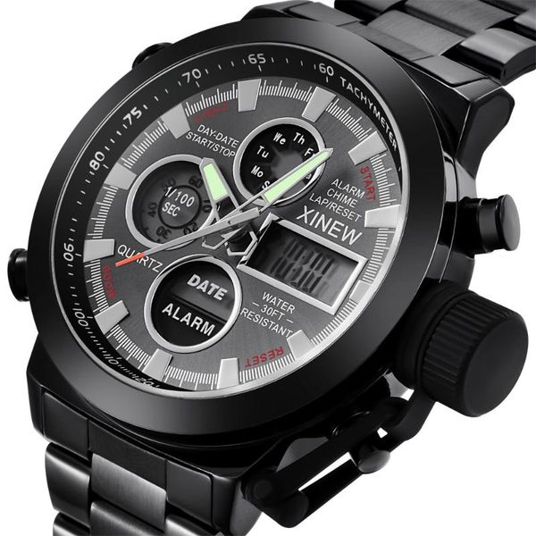 wristwatches brand sport chronograph quartz watches men double movement waterproof watch hombre reloj zegarek meski relogio peeueno, Slivery;brown
wristwatches brand sport chronograph quartz watches men double movement waterproof watch hombre reloj zegarek meski relogio peeueno, Slivery;brown
