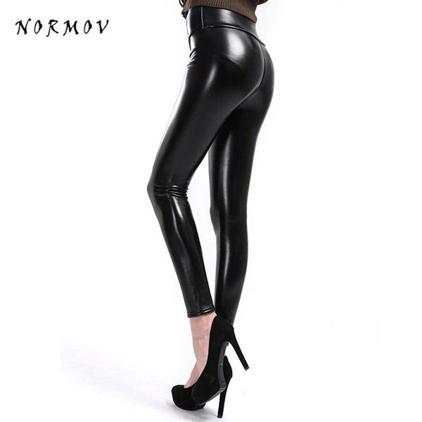 women's leggings normov women leather high tail skinny plus fluves warm elastic leggins herfst winter female size, Black
women's leggings normov women leather high tail skinny plus fluves warm elastic leggins herfst winter female size, Black