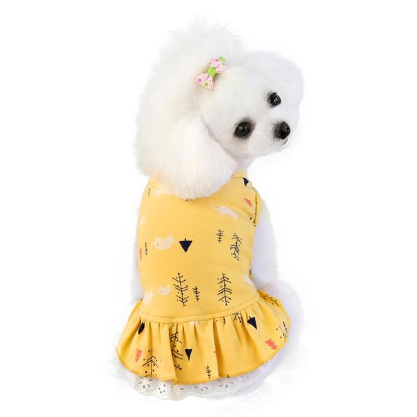 dog apparel cotton embellished dress cute cat spring summer clothes yellow pink elephant lace outfit shi tzu chihuahua costume supplies
dog apparel cotton embellished dress cute cat spring summer clothes yellow pink elephant lace outfit shi tzu chihuahua costume supplies