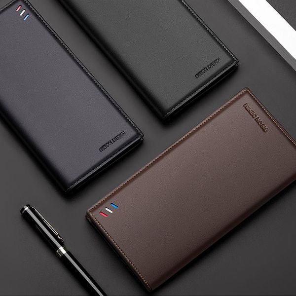 genuine leather wallet men long business slim cow clutch bag male card id money purse n4391, Red;black
genuine leather wallet men long business slim cow clutch bag male card id money purse n4391, Red;black