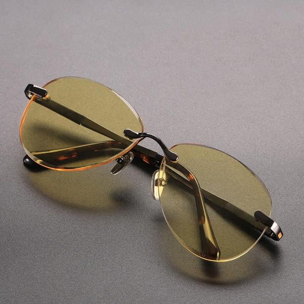 fashion sunglasses frames glass pilot men women natural crystal stone vintage rimless eye glasses retro yellow lens eyeglasses clear eyewear, Black
fashion sunglasses frames glass pilot men women natural crystal stone vintage rimless eye glasses retro yellow lens eyeglasses clear eyewear, Black