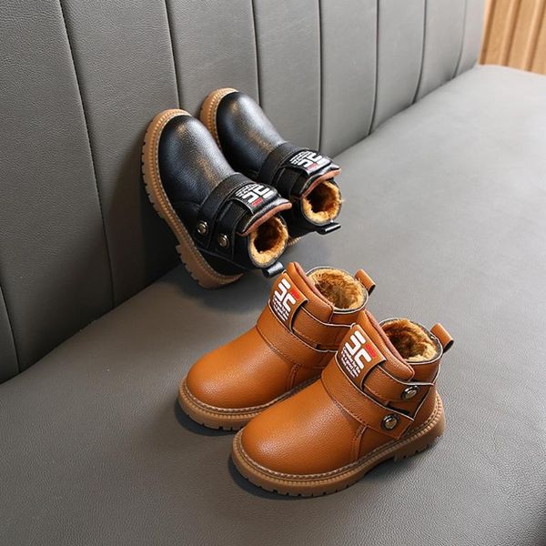boots children shoes girls pu leather short kids boy non-slip rubber sole sneakers toddler baby warm plush winter boot, Black;grey
boots children shoes girls pu leather short kids boy non-slip rubber sole sneakers toddler baby warm plush winter boot, Black;grey