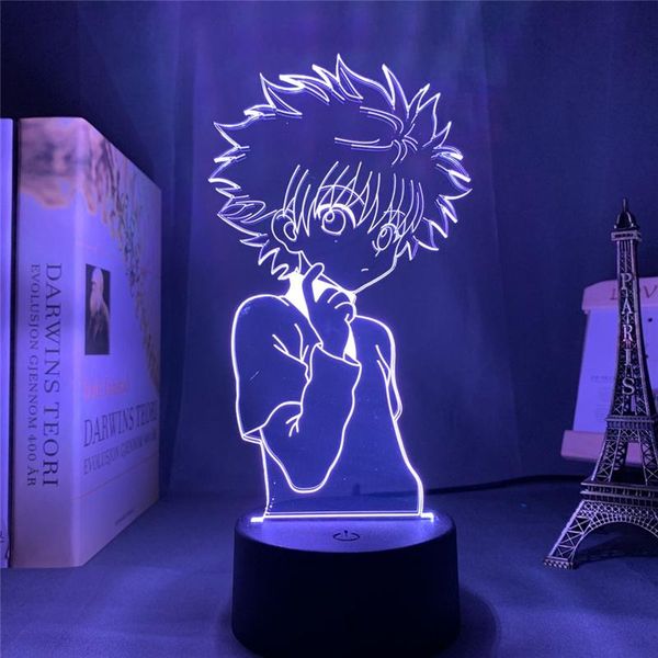 night lights 3d lamp x figure child bedroom decor light kids gift cute killua zoldyck anime figures led
night lights 3d lamp x figure child bedroom decor light kids gift cute killua zoldyck anime figures led