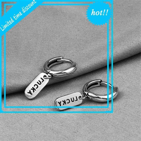 new trend creative english letter pendant earrings classic hip hop for men and women live broadcast, Golden
new trend creative english letter pendant earrings classic hip hop for men and women live broadcast, Golden