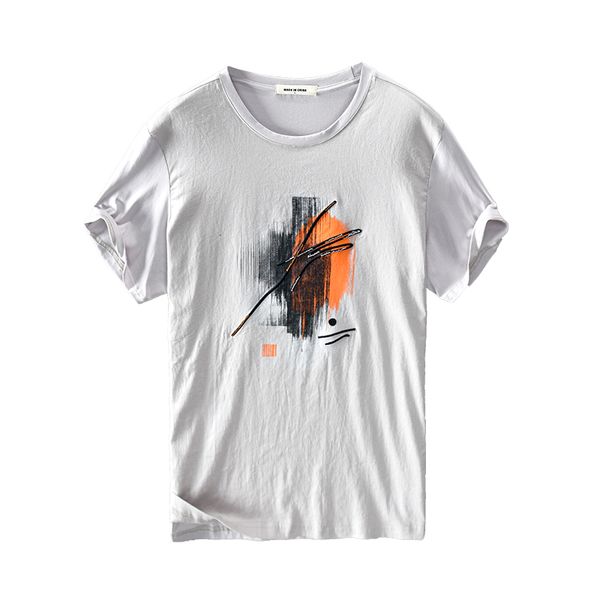 2021 new embroidered short-sleeved linen and cotton t shirt fashion comfortable t-shirt for men casual o-neck tshirt mens camiseta lirb, White;black
2021 new embroidered short-sleeved linen and cotton t shirt fashion comfortable t-shirt for men casual o-neck tshirt mens camiseta lirb, White;black