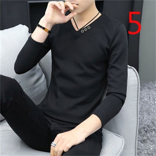 New 2021 Men's Long-sleeved T-shirt Autumn and Winter Round Neck Wool Knit Bottoming Shirt Slim Trend 9T2X, White;black
New 2021 Men's Long-sleeved T-shirt Autumn and Winter Round Neck Wool Knit Bottoming Shirt Slim Trend 9T2X, White;black