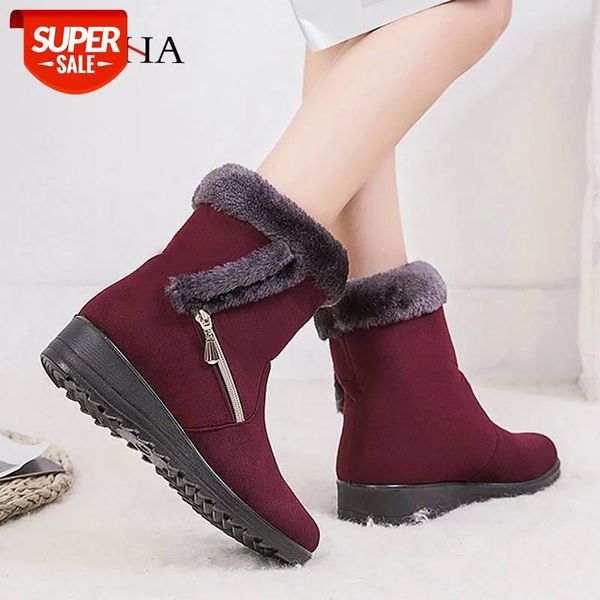 women snow boots 2021 fashion warm boots women shoes side zipper waterproof round toe shoes woman zapatos de mujer #pa1h, Black
women snow boots 2021 fashion warm boots women shoes side zipper waterproof round toe shoes woman zapatos de mujer #pa1h, Black