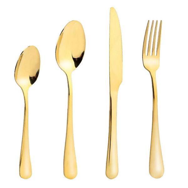 spoons 4pc/sets stainless steel cutlery dinnerware golden table 24 pieces kitchen tableware forks
spoons 4pc/sets stainless steel cutlery dinnerware golden table 24 pieces kitchen tableware forks