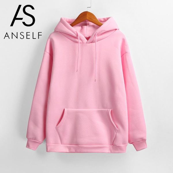 women's hoodies & sweatshirts women sweatshirt pure color hooded dropped shoulder pocket ribbed long sleeve casual loose autumn pullov, Black
women's hoodies & sweatshirts women sweatshirt pure color hooded dropped shoulder pocket ribbed long sleeve casual loose autumn pullov, Black