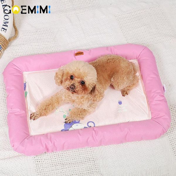 2021 new dog summer mat breathable pet puppy soft bed cool floor mats for cat pet cushion for small dogs
2021 new dog summer mat breathable pet puppy soft bed cool floor mats for cat pet cushion for small dogs