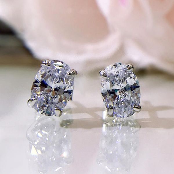 stud classic solid 925 sterling silver earrings for women 5*7mm oval created moissanite wedding party jewelry 2021, Golden;silver
stud classic solid 925 sterling silver earrings for women 5*7mm oval created moissanite wedding party jewelry 2021, Golden;silver