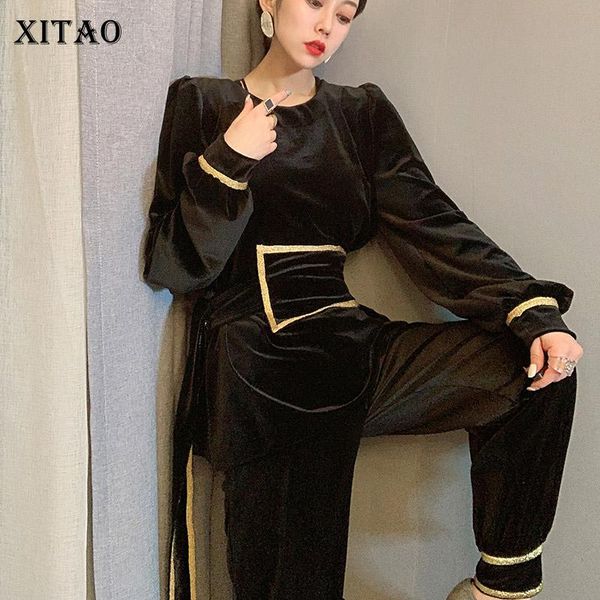xitao vintage striped patchowork women's sets casual fashion new korean style o neck collar long sleeve pullover elegant zy3985, White
xitao vintage striped patchowork women's sets casual fashion new korean style o neck collar long sleeve pullover elegant zy3985, White