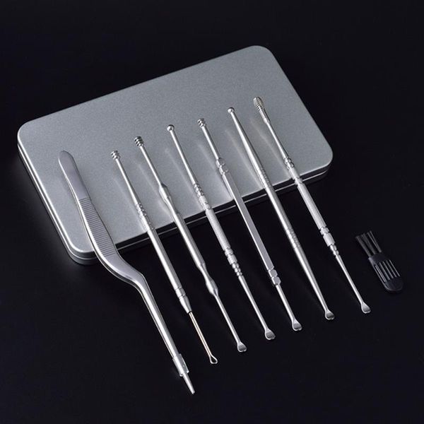 nail art kits amsic 7pcs/set stainless steel ear pick double-ended earpick wax curette remover cleaner spoon spiral clean tool
nail art kits amsic 7pcs/set stainless steel ear pick double-ended earpick wax curette remover cleaner spoon spiral clean tool