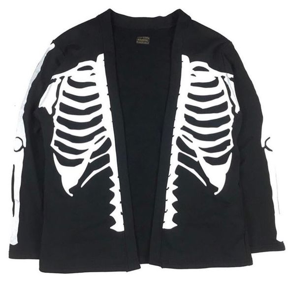 2021 new cardigan men women skeleton ribs skull robe quality streetwear clothing kapital jacket z150, Black;brown
2021 new cardigan men women skeleton ribs skull robe quality streetwear clothing kapital jacket z150, Black;brown
