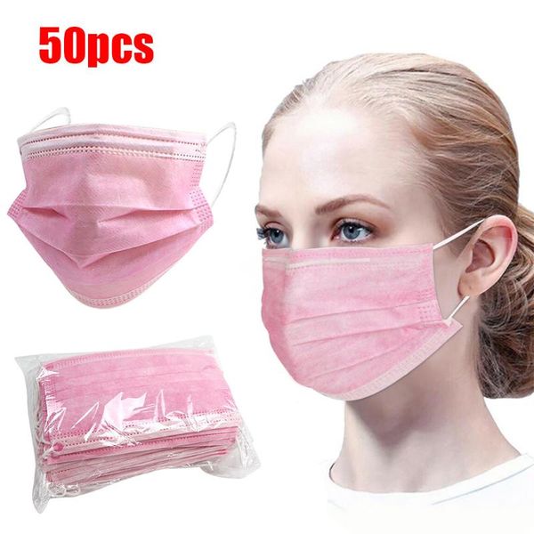 cycling caps & masks 50pc pink adlut disposable face mask fashion 3 layer non-woven fabric mouth cover for halloween cosplay headband masque, Black
cycling caps & masks 50pc pink adlut disposable face mask fashion 3 layer non-woven fabric mouth cover for halloween cosplay headband masque, Black
