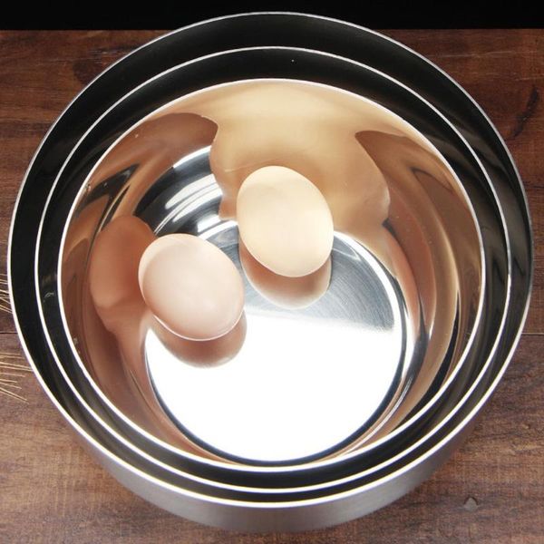 bowls stainless steel mixing whisking for kitchen salad cooking baking