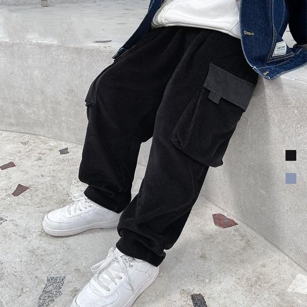trousers children cargo pants with pockets autumn winter warm thicken kids elastic waist casual long clothes 5-14 years, Blue
trousers children cargo pants with pockets autumn winter warm thicken kids elastic waist casual long clothes 5-14 years, Blue