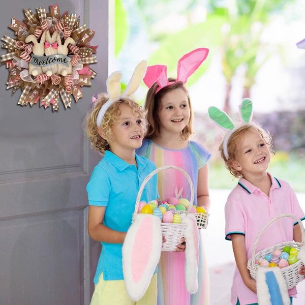 Cute Cartoon Easter Wreath For Wall Door Decoration Kwaii Hanging Wearth Ornaments Decorations Gfit Fastship Party Favor
Cute Cartoon Easter Wreath For Wall Door Decoration Kwaii Hanging Wearth Ornaments Decorations Gfit Fastship Party Favor