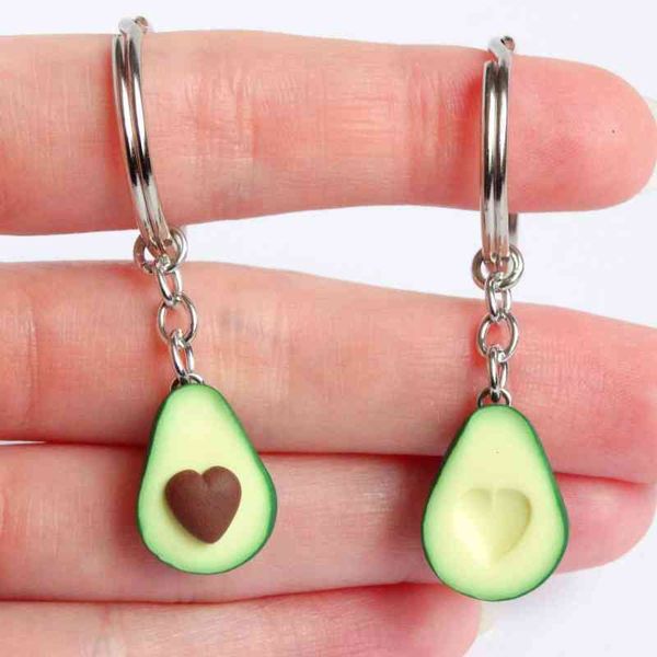 1 pair of women's fashion bff friendship pendant cute green avocado couple keychain girlfriend boyfrien, Silver
1 pair of women's fashion bff friendship pendant cute green avocado couple keychain girlfriend boyfrien, Silver