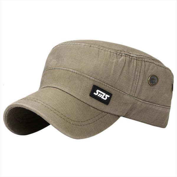 fashion military style flat cap vintage baseball sport sun hat adjustable snapback suntan breathabl hats, Blue;gray
fashion military style flat cap vintage baseball sport sun hat adjustable snapback suntan breathabl hats, Blue;gray