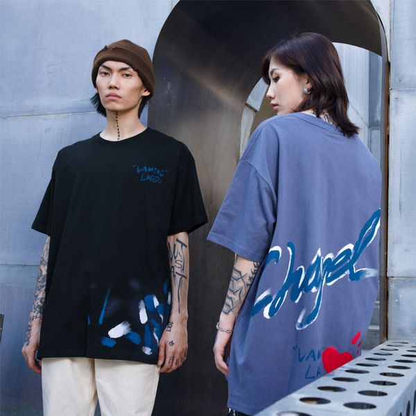 vamtac 2021 new street style in spring and summer personality letters love printing fashion brand men's and women's loose short sl, White;black
vamtac 2021 new street style in spring and summer personality letters love printing fashion brand men's and women's loose short sl, White;black