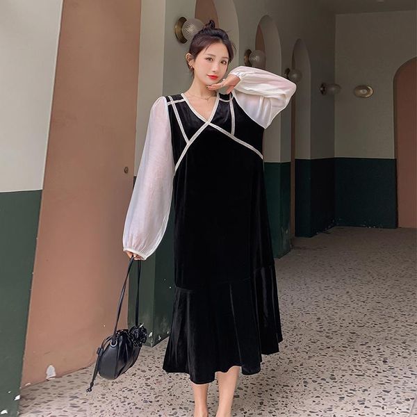 maternity dresses 9531# clothes spring autumn v neck long sleeves easy matching loose stylish dress pregnant women mom, White
maternity dresses 9531# clothes spring autumn v neck long sleeves easy matching loose stylish dress pregnant women mom, White