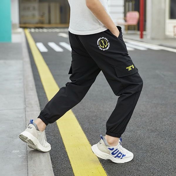 boys pants boy letter print sweatpants cargo pants casual fashion teenage kids sport multi-pocket boy loose trousers, Blue
boys pants boy letter print sweatpants cargo pants casual fashion teenage kids sport multi-pocket boy loose trousers, Blue