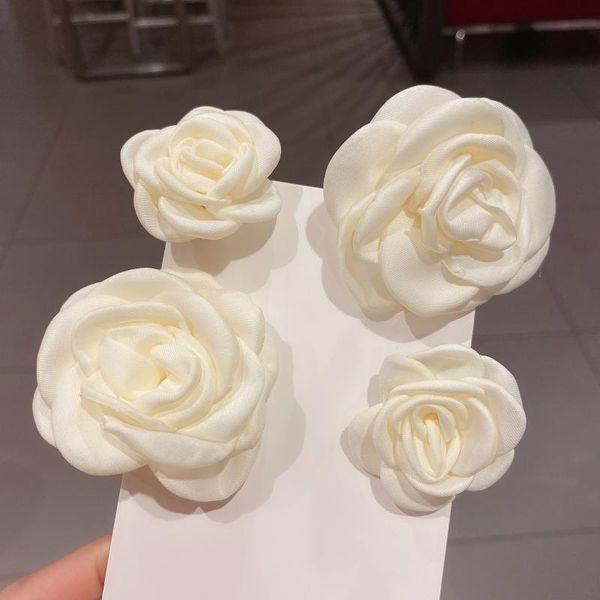 headpieces original beige camellia hair clips french flower small fragrance roses fairy bride accessories, Silver
headpieces original beige camellia hair clips french flower small fragrance roses fairy bride accessories, Silver