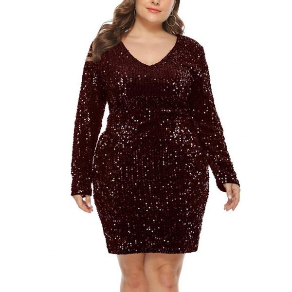 casual dresses autumn women dress sequined v neck shiny solid color elegant female bodycon wedding party vestidos, Black;gray
casual dresses autumn women dress sequined v neck shiny solid color elegant female bodycon wedding party vestidos, Black;gray