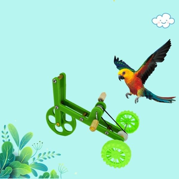 parrot toys training props mini bicycle toy bird training supplies plaything suitable for parrot birds cells and stairs canaries
parrot toys training props mini bicycle toy bird training supplies plaything suitable for parrot birds cells and stairs canaries