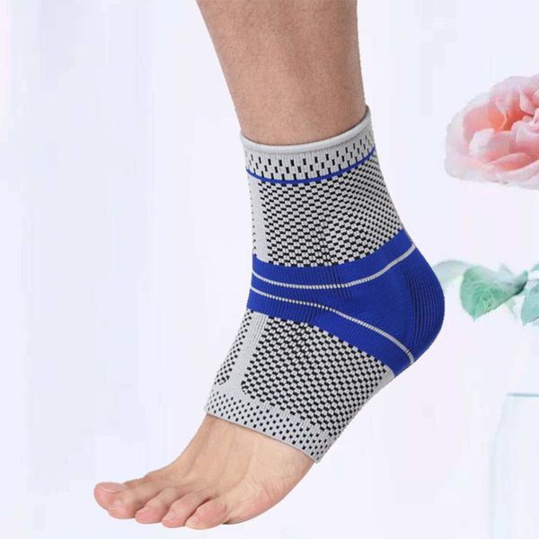 ankle support 1 pc sports knitting nylon anti-slip silicone comfortable fitness brace sprain supplies for outdoor ex, Blue;black
ankle support 1 pc sports knitting nylon anti-slip silicone comfortable fitness brace sprain supplies for outdoor ex, Blue;black