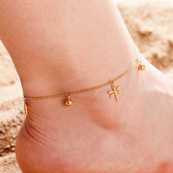 fashion dragonfly bell anklet stainless steel bracelet women's anklet sleeves foot girl beach ankle bracelet jewelry accessories 1rum#, Red;blue
fashion dragonfly bell anklet stainless steel bracelet women's anklet sleeves foot girl beach ankle bracelet jewelry accessories 1rum#, Red;blue
