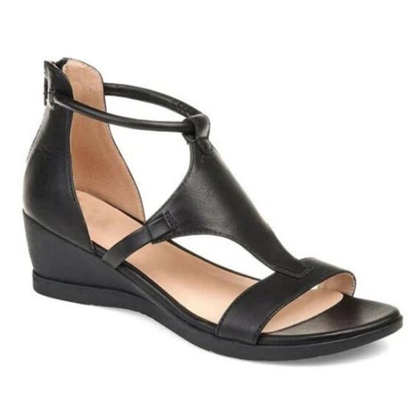 sandals women shoes summer open toe fish head fashion platform high heels wedge woman zapatos mujer, Black
sandals women shoes summer open toe fish head fashion platform high heels wedge woman zapatos mujer, Black