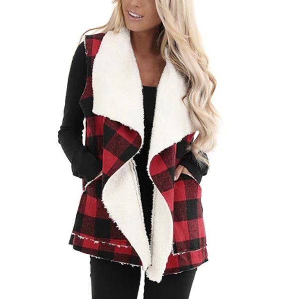 women's jackets women winter warm vest fashion ladies plaid loose coat print leisure wear lounge printing collar jacket open stitch, Black;brown
women's jackets women winter warm vest fashion ladies plaid loose coat print leisure wear lounge printing collar jacket open stitch, Black;brown