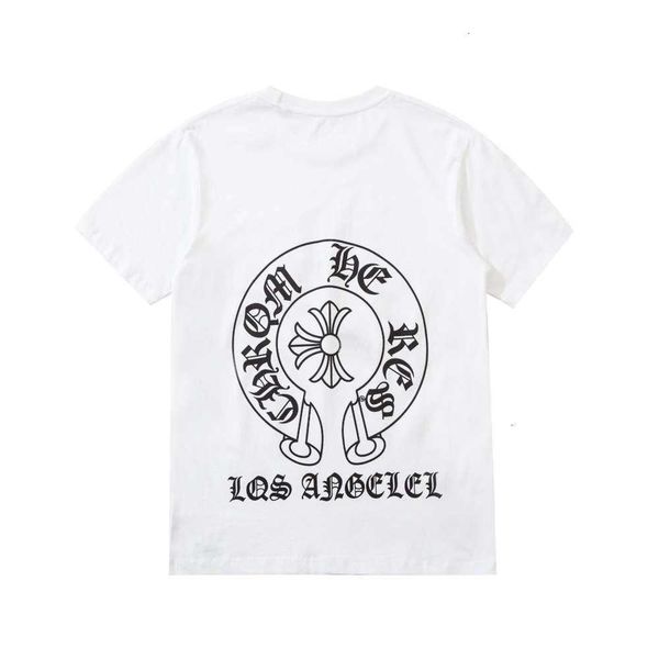 shirt brand t sleeve men's horseshoe print summer short cross fashion lovers, White;black
shirt brand t sleeve men's horseshoe print summer short cross fashion lovers, White;black