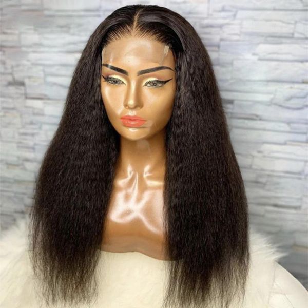 synthetic wigs 24 inches natural hairline black color long yaki straight glueless transparent lace front wig with baby hair for women
synthetic wigs 24 inches natural hairline black color long yaki straight glueless transparent lace front wig with baby hair for women