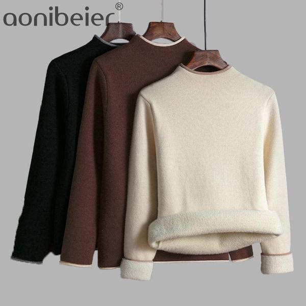 aonibeier contrast piping women turtleneck sweaters 2021 spring winter warm fleece knit jumper slim long sleeve pullovers, White;black
aonibeier contrast piping women turtleneck sweaters 2021 spring winter warm fleece knit jumper slim long sleeve pullovers, White;black