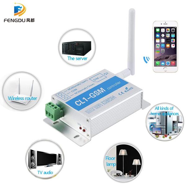 smart home control gsm wireless remote controller switch cl1-gsm one relay output for automatic gate barrier shutter garage door ac dc motor
smart home control gsm wireless remote controller switch cl1-gsm one relay output for automatic gate barrier shutter garage door ac dc motor