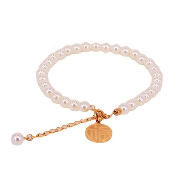 bracelet h9-209 japanese and korean temperament fuzi round brand beizhu pearl bracelet trendy female catapult buckle fuji player jewelry, Golden;silver
bracelet h9-209 japanese and korean temperament fuzi round brand beizhu pearl bracelet trendy female catapult buckle fuji player jewelry, Golden;silver